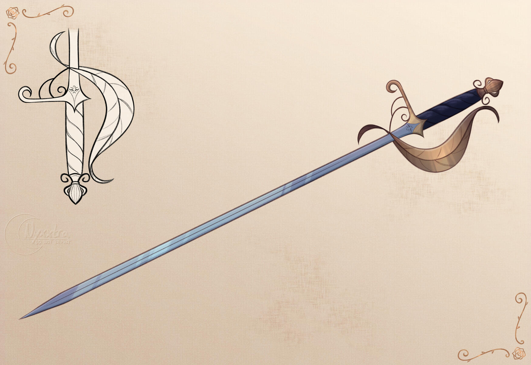 Prop Design: Eira's rapier - 2026