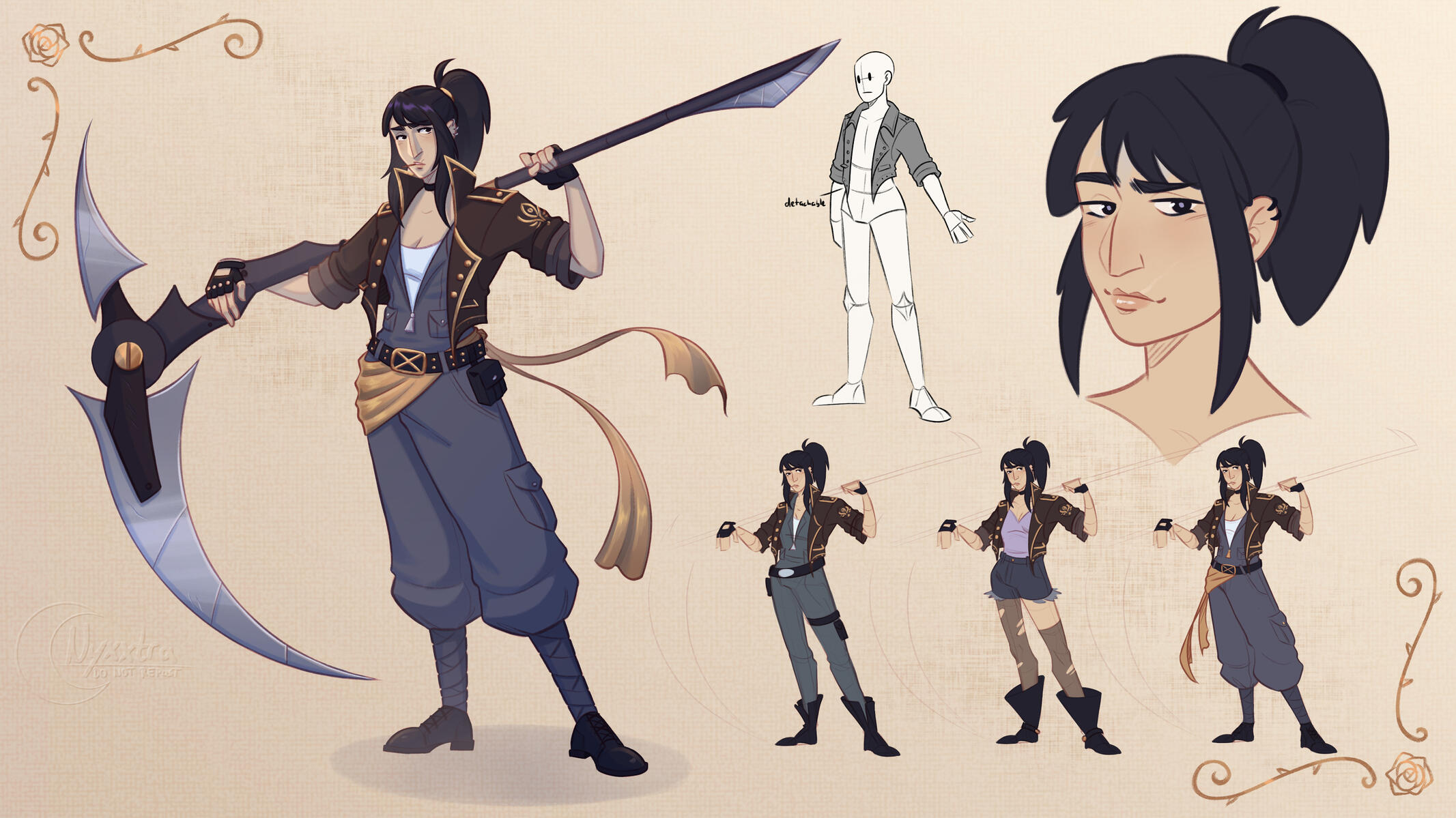 Character Design: Aster - 2026