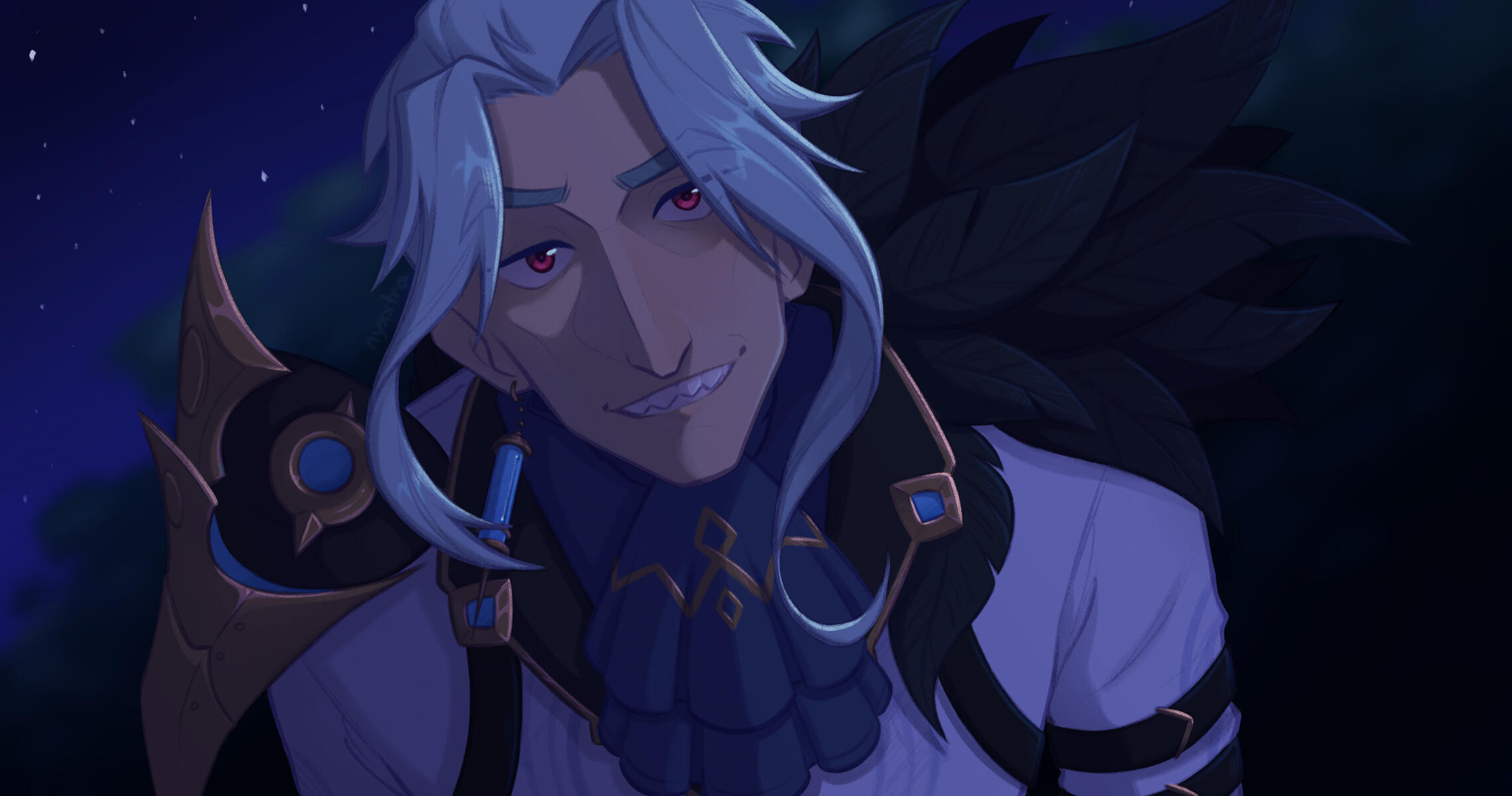 Genshin Impact fan art of Il Dottore - 2026